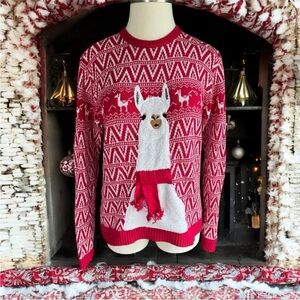 33 Degrees Lama Ugly Christmas Sweater